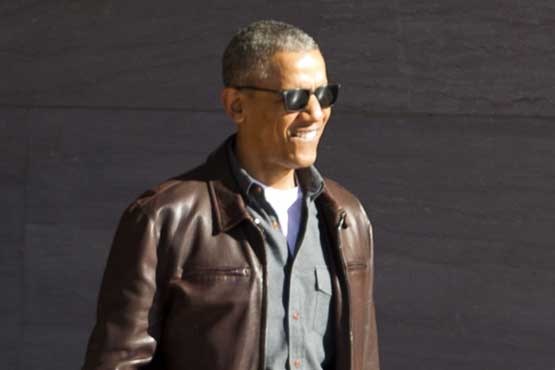 اوباما با تیپ جدید +عکس