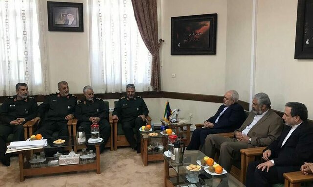 ظریف: دیدار با این سرداران عالی رتبه سپاه افتخارآمیز بود