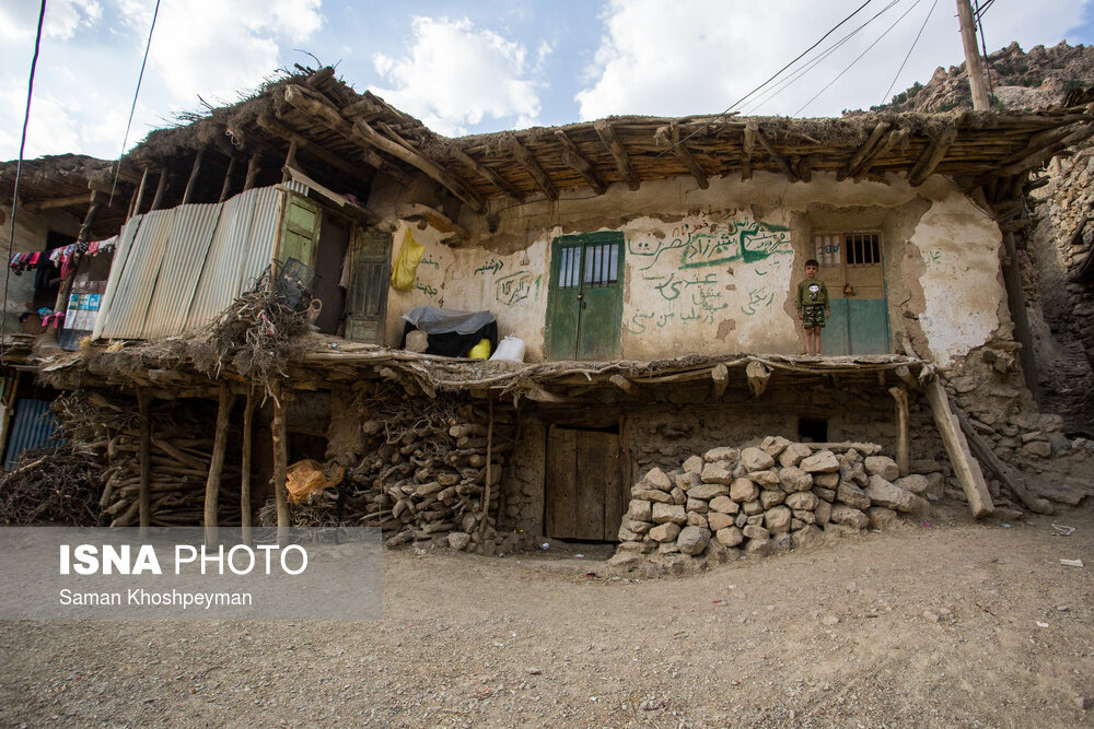 روستایی شبیه به ماسوله در دل رشته کوه زاگرس +تصاویر