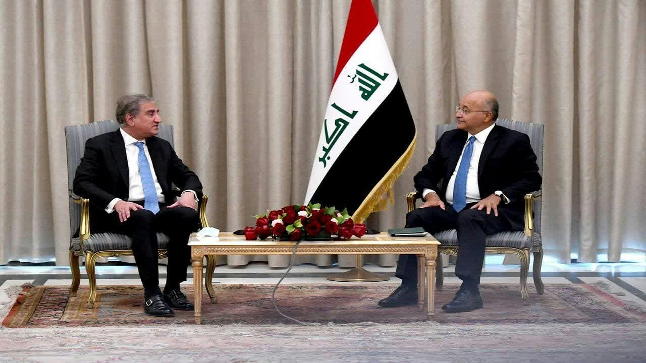 رییس جمهور عراق و وزیر خارجه پاکستان دیدار کردند
