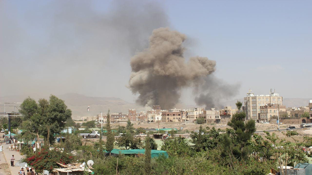 حمله ائتلاف متجاوز سعودی به صعده یمن