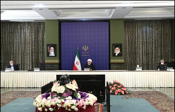 روحانی: شروع فعالیت‌های اقتصادی استان تهران از ۳۰فروردین +فیلم
