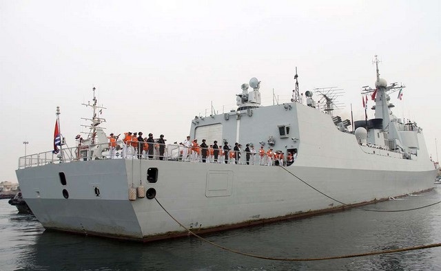 ورود کشتی‌های جنگی چین به بندرعباس