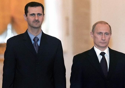 دیدار پوتین و بشار اسد در سوچی +فیلم