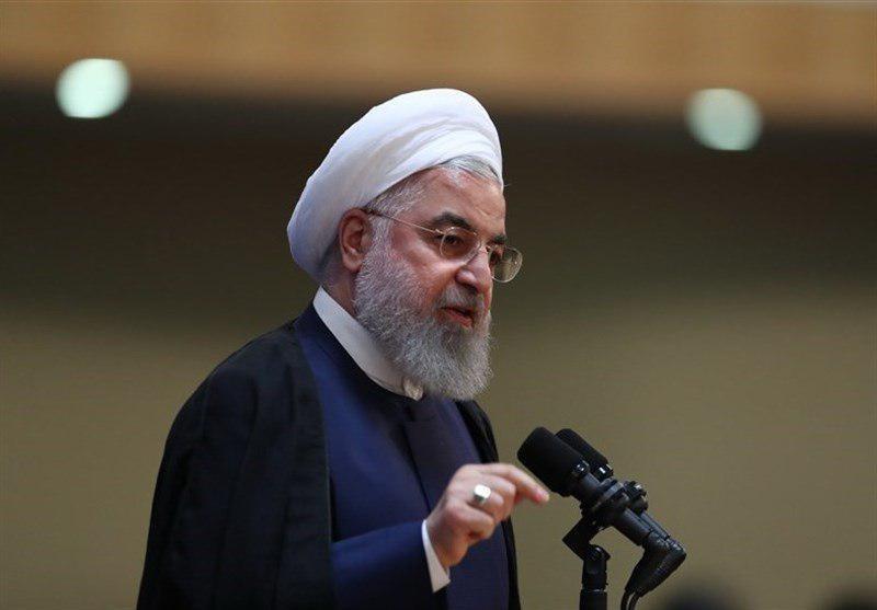 روحانی: بدون اینکه کشور را کوپنی کنیم، کشور را اداره کردیم +فیلم