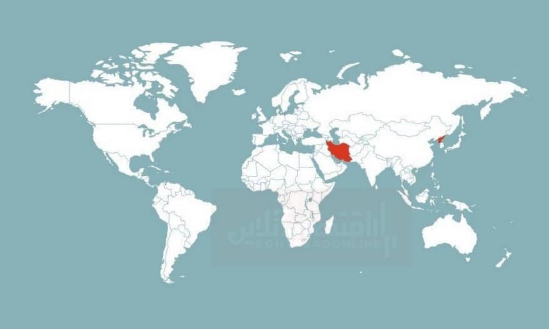 نمایش نام ایران و کره شمالی در لیست سیاه FATF