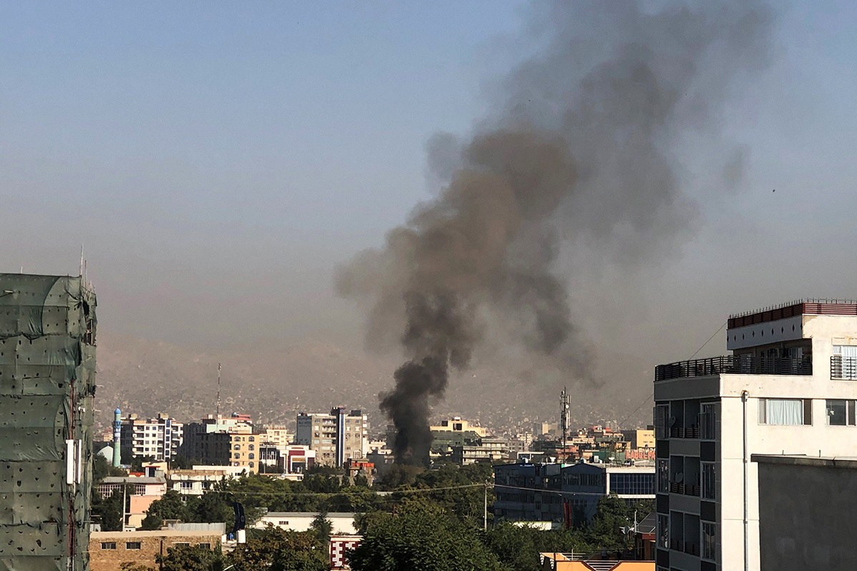 انفجار دیگری در غرب شهر کابل + فیلم