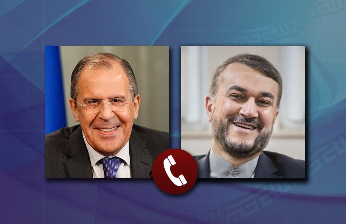 گفت‌وگوی وزیران خارجه ایران و روسیه درباره روند مذاکرات وین