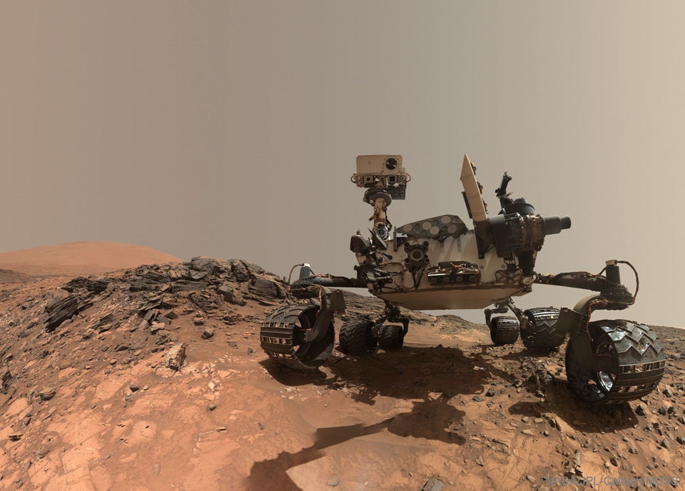 سلفی در مریخ! +عکس