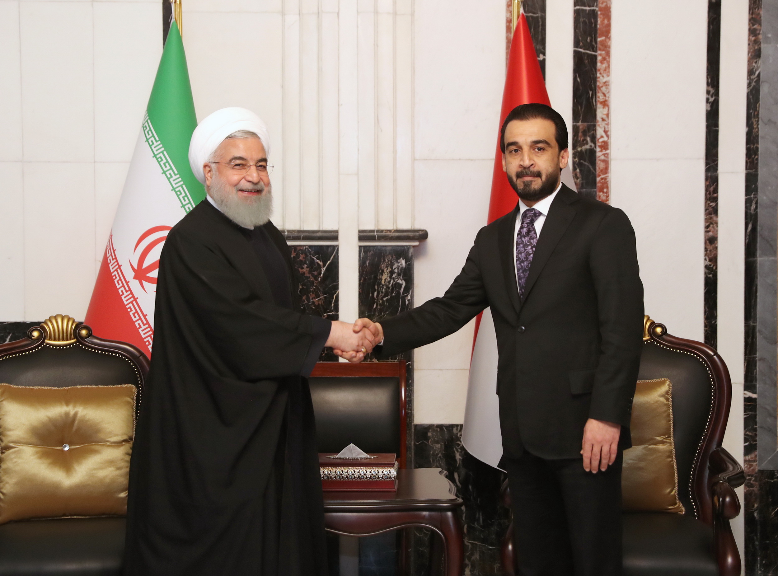 روحانی: پارلمان‌های ایران و عراق حامی روابط دولت‌ها هستند