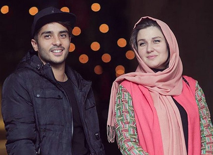 ساعد سهیلی و همسرش در کنار برج ایفل + عکس