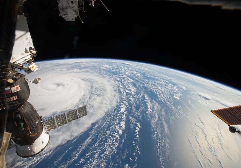 طوفان روی زمین از ایستگاه فضایی +عکس