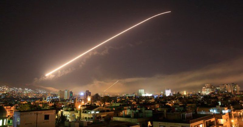  سانا: حمله موشکی به پایگاه هوایی الشعیرات دفع شد