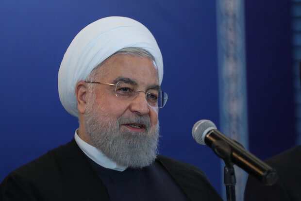 روحانی: تغییر لحن و رفتار آمریکا بعد از حمله موشکی ایران به پایگاه‌ها +فیلم