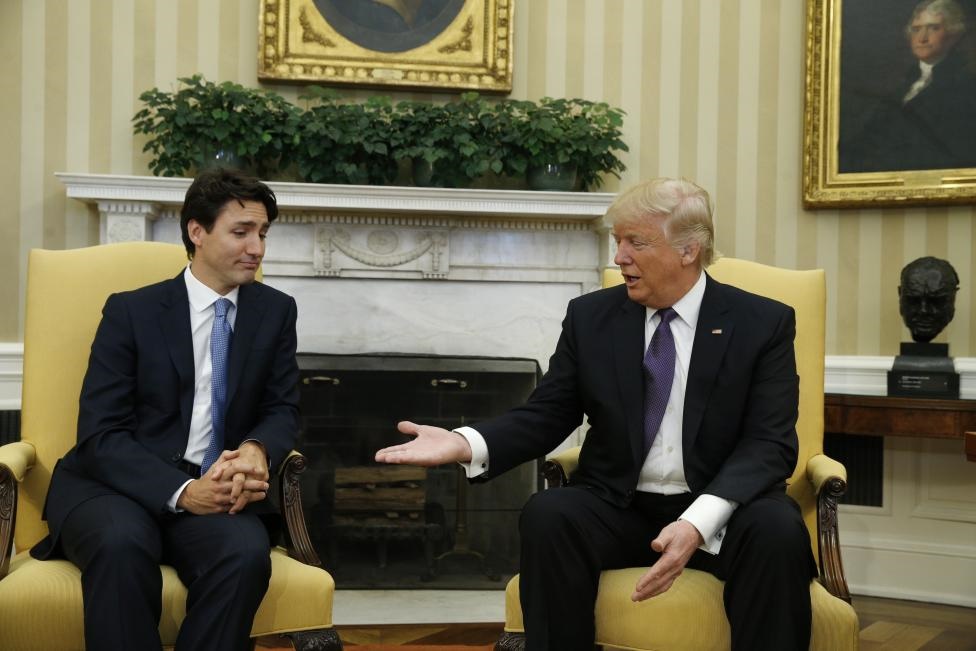 گاف تاریخی ترامپ در گفت‌و‌گو با نخست‌وزیر کانادا