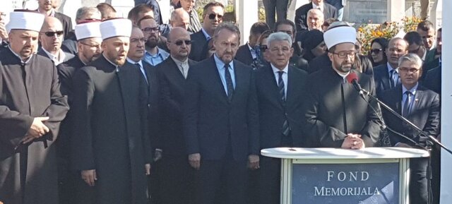 حضور سفیر ایران در مراسم بزرگداشت اولین رییس جمهور بوسنی هرزگوین