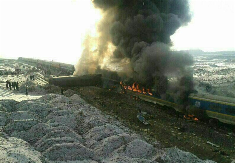  آتش‌سوزی در قطار پردیس تهران ـ مشهد مهار شد 