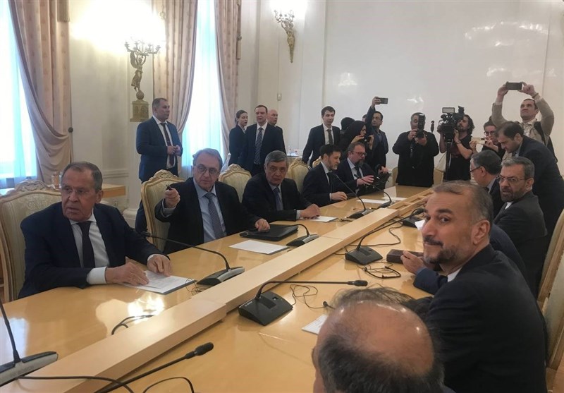 دیدار امیرعبداللهیان با وزیر خارجه روسیه / لاوروف: خوشحالیم که با ایران در حل و فصل موضوع سوریه همکاری داریم