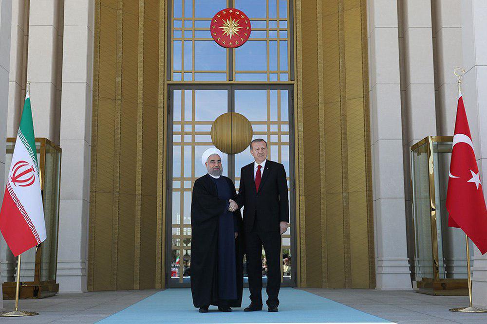 استقبال رسمی اردوغان از روحانی +عکس