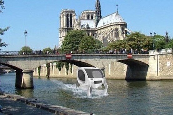تاکسی‌هایی که روی آب حرکت می‌کنند +عکس 