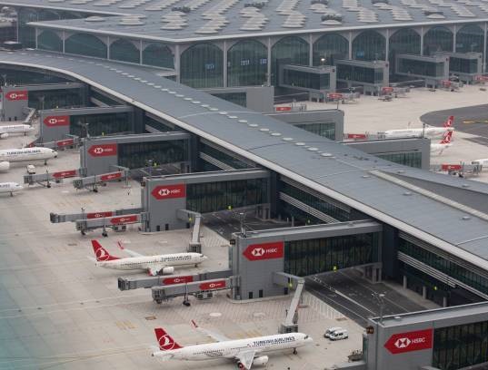 تصاویری از فرودگاه جدید استانبول