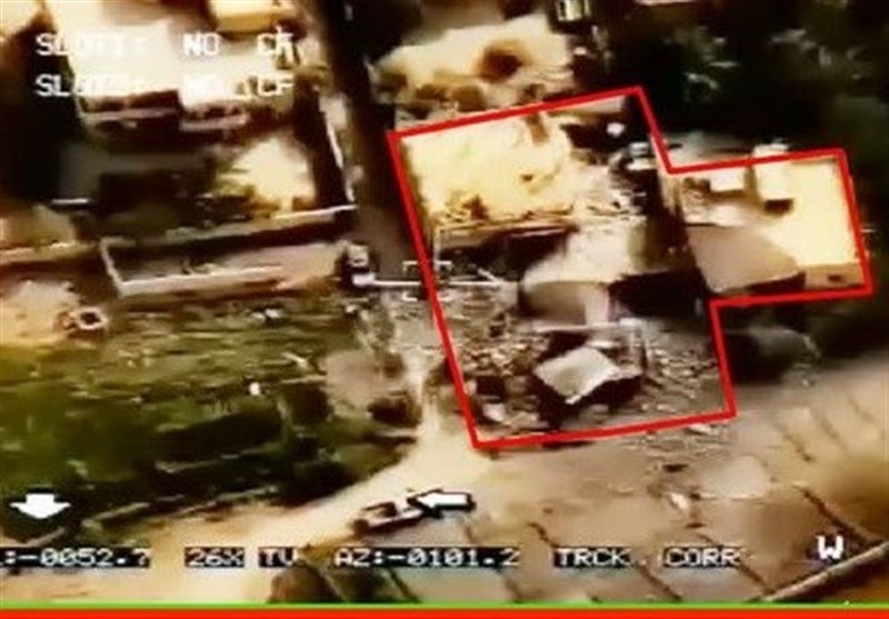 محل اصابت موشک‌های سپاه به مقر تروریست‌ها در سوریه +تصاویر