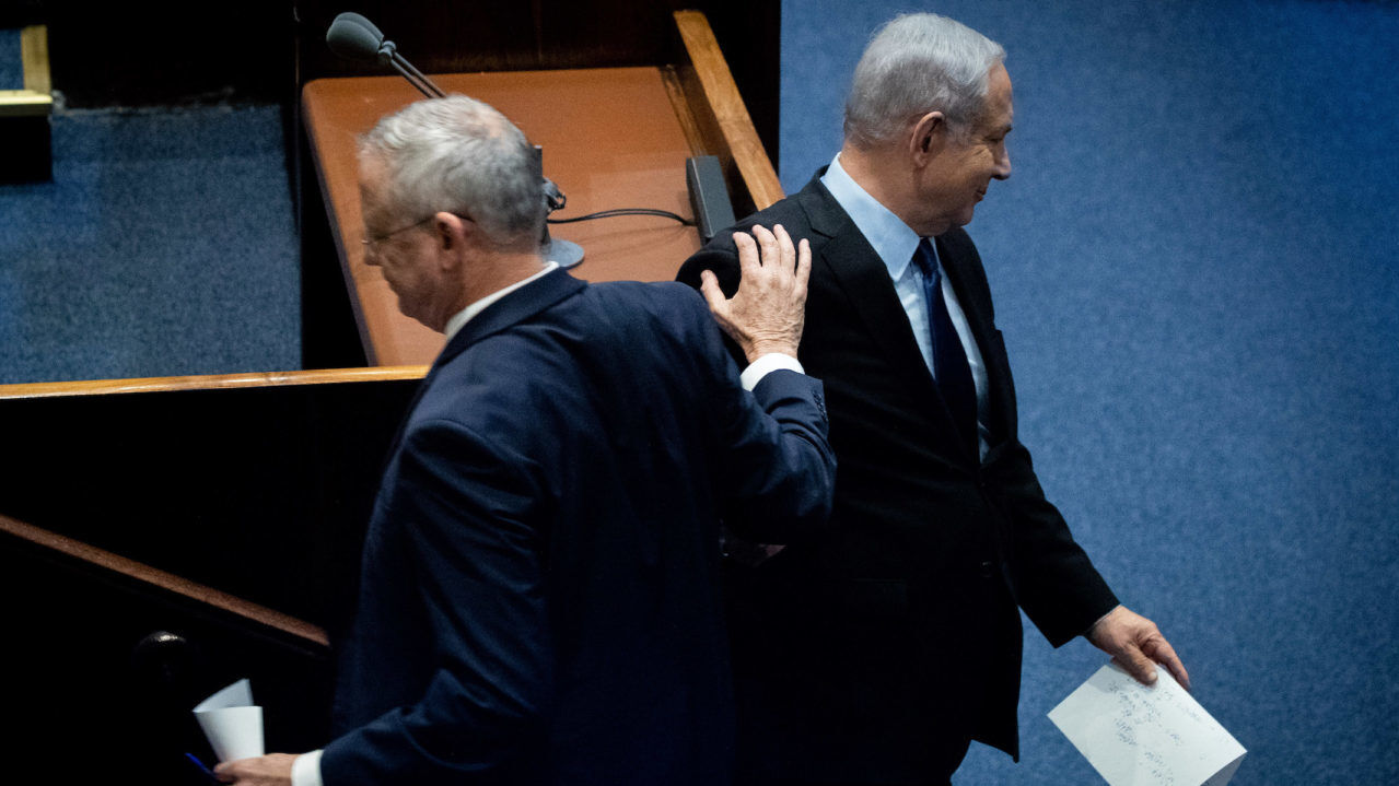 انحلال کابینه اسراییل برای سومین بار طی دو سال