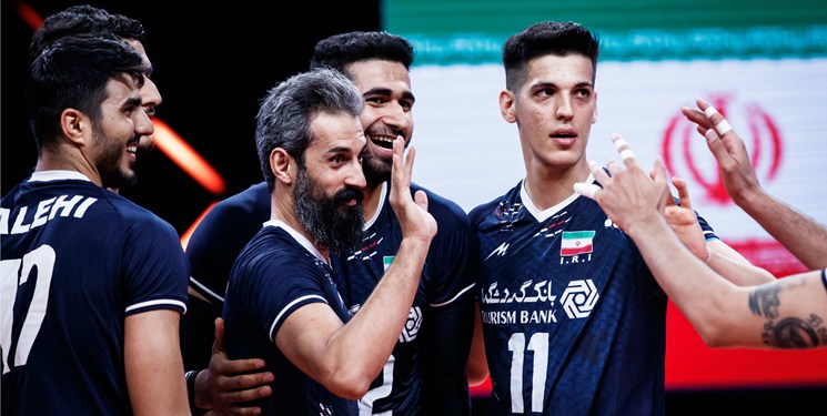 هت‌ تریک والیبال ایران در هفته دوم