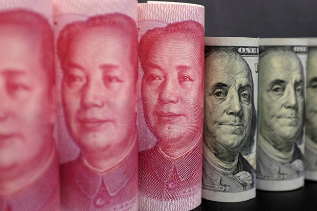 پول ملی چین در جنگ تجاری تضعیف می‌شود