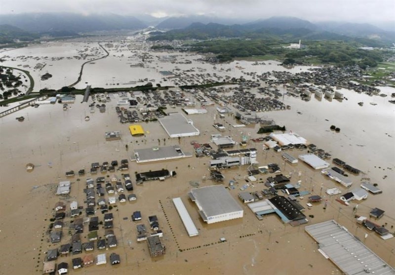  قربانیان سیل و طوفان ژاپن به ۱۲۲ نفر افزایش یافت