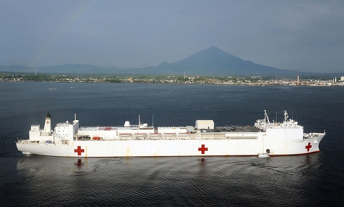 USNS مرسی؛ بیمارستان دریایی +تصاویر