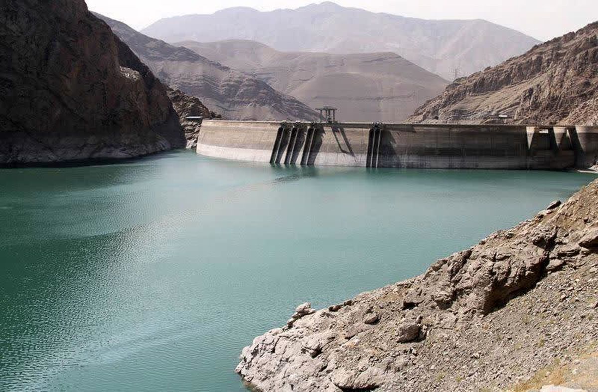 کاهش شدید حجم آب ورودی به سدهای تهران