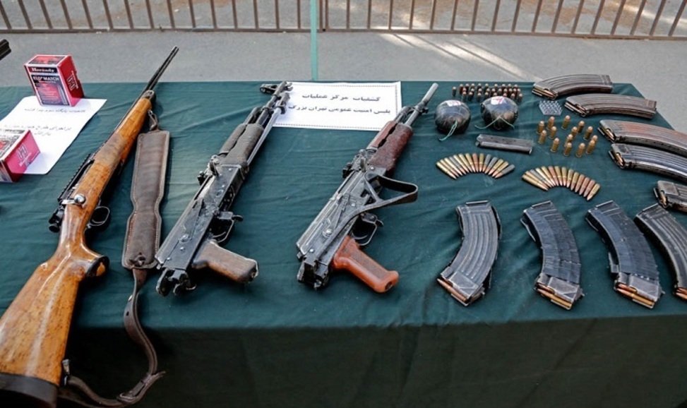 کشف سلاح جنگی در محله مجیدیه