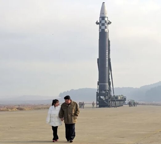 اولین تصاویر منتشر شده از دختر رهبر کره شمالی 