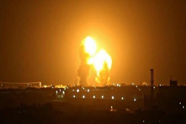 حمله موشکی به فرودگاه اربیل + فیلم