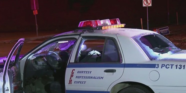 ماشین پلیس مسروقه سرصحنه فیلم، پیدا شد