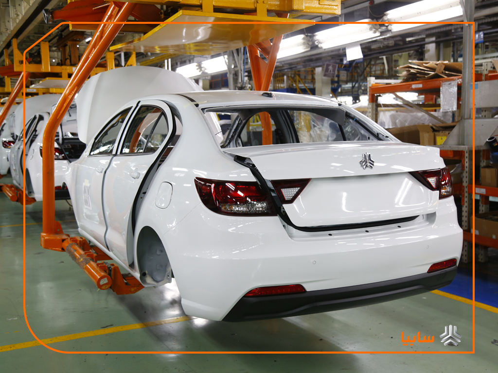 تولید بیش از ۴۲۰هزار دستگاه خودرو در سال۹۹ در گروه خودروسازی سایپا
