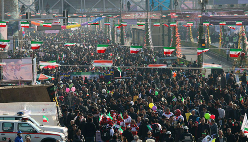 مسیرهای ۱۲گانه راهپیمایی ۲۲بهمن در تهران
