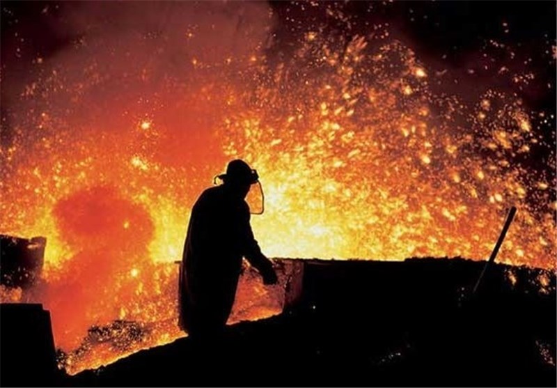 تولید فولاد خام ایران 27درصد رشد کرد
