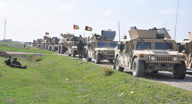 نیروهای در محاصره افتاده قطعه سرخ طالبان در حال فرار