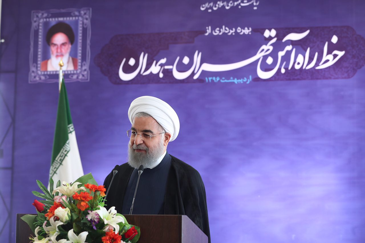 روحانی: هر شعاری که دادید اسراییل ۳ میلیارددلار از آمریکا کمک گرفت +فیلم