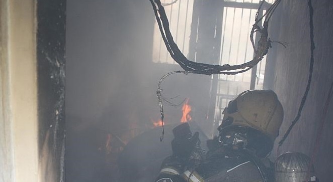 آتش‌‌سوزی کارگاه طلاسازی در بازار تهران +عکس