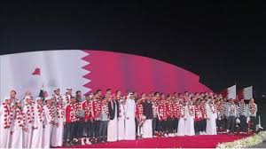  استقبال امیر قطر از تیم ملی فوتبال کشورش +فیلم