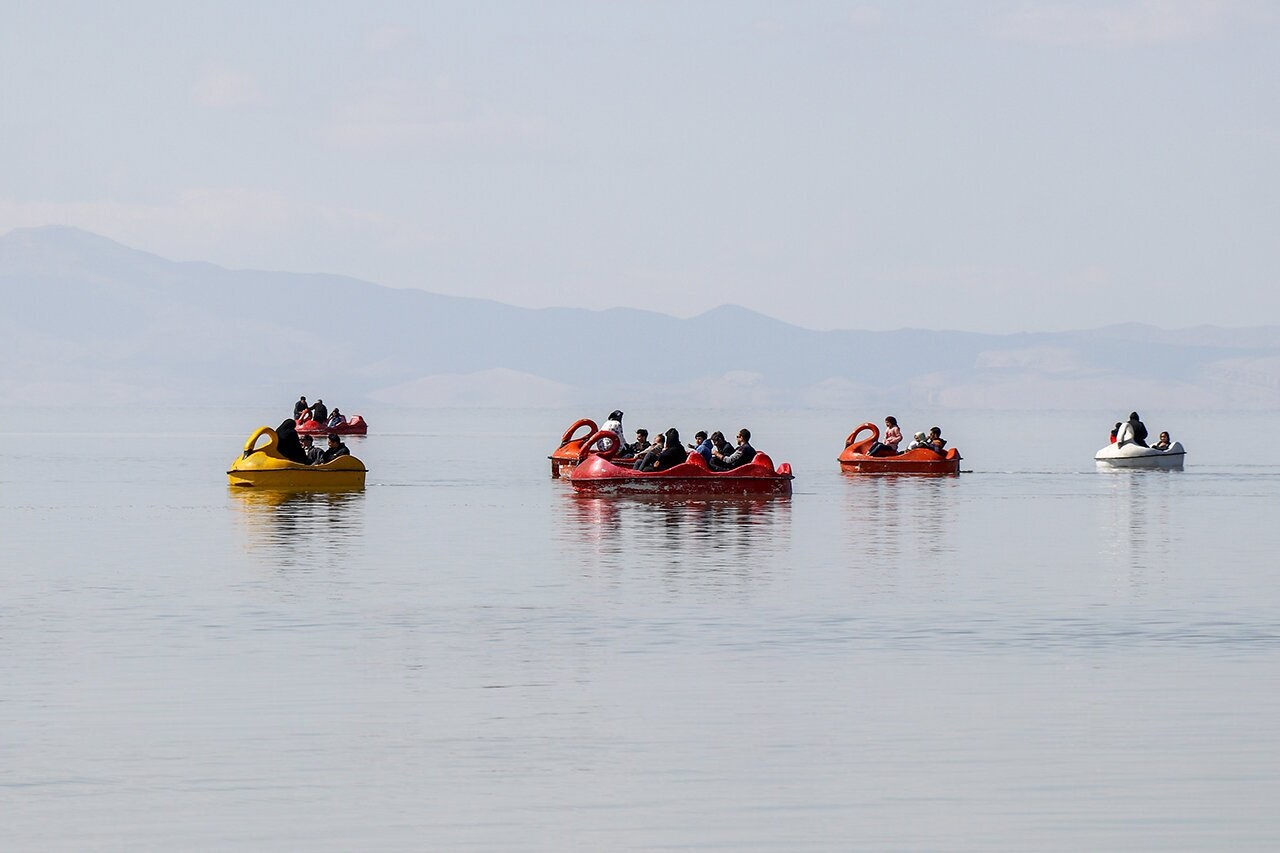 خبر خوش درباره وضعیت دریاچه ارومیه + فیلم