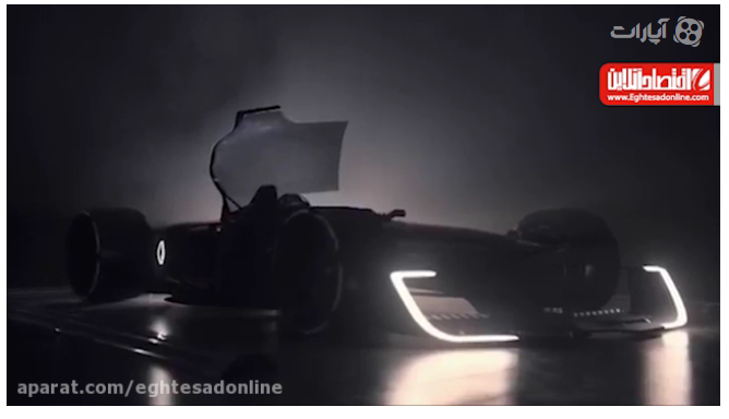 خودروی رنو برای مسابقات فرمول۱ +فیلم