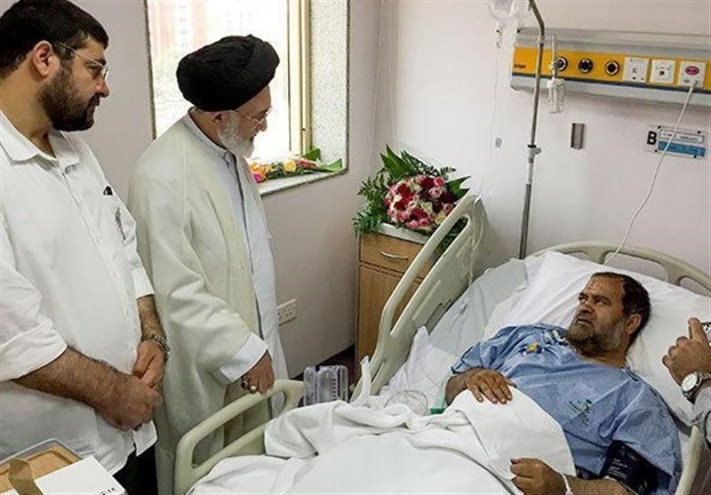 وضعیت روحانی مضروب ایرانی در مکه +عکس