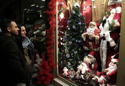 حال و هوای بازار کریسمس در تهران +قیمت