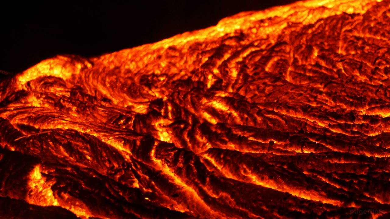 تصاویری وحشتناک از بزرگترین آتشفشان فعال جهان + فیلم