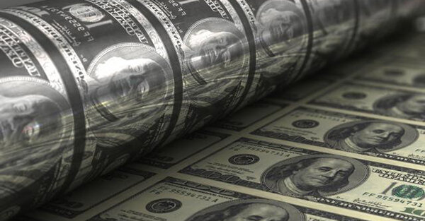 آمریکا چه قدر اسکناس دلار چاپ می‌کند؟
