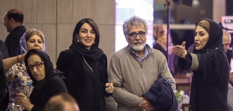 بهروز افخمی و همسرش در شب کارگردانان سینما +عکس